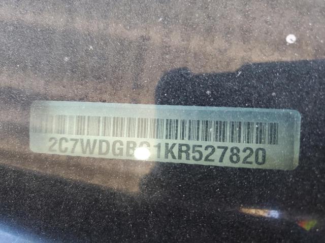 2019 DODGE GRAND CARA 2C7WDGBG1KR527820