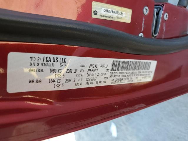 2015 JEEP COMPASS LA 1C4NJCEB4FD367760