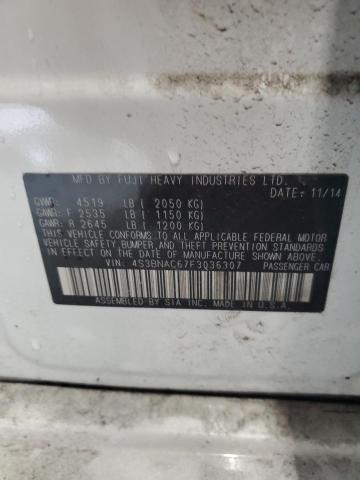 2015 SUBARU LEGACY 2.5 4S3BNAC67F3036307
