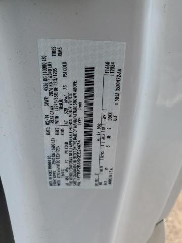 2019 FORD F250 SUPER DUTY 1FTBF2B69KEE24674
