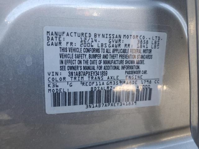 2014 NISSAN SENTRA S - 3N1AB7APXEY341859
