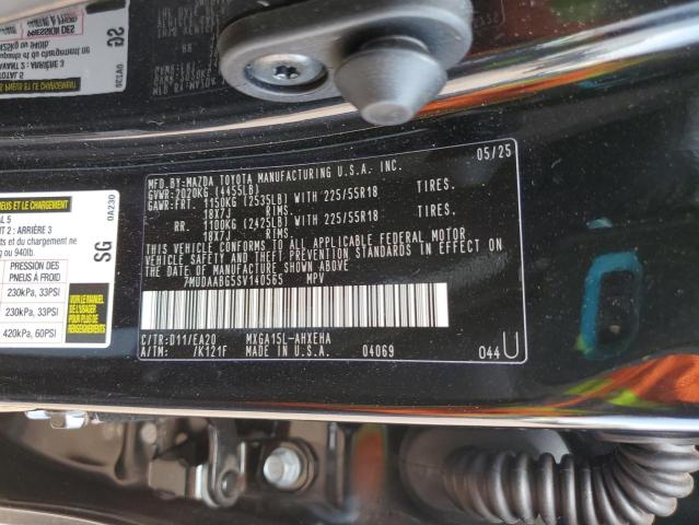 2025 TOYOTA COROLLA CR 7MUDAABG5SV140565