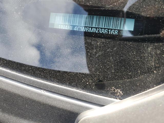 2021 NISSAN ALTIMA SR 1N4BL4CW6MN386168