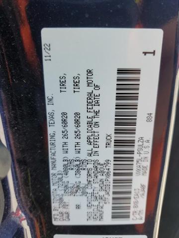 2023 TOYOTA TUNDRA CREWMAX LIMITED 5TFJA5DB1PX064799
