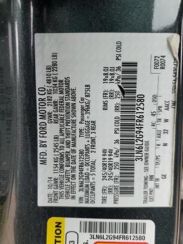 2015 LINCOLN MKZ 3LN6L2G94FR612580