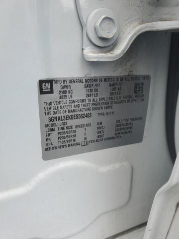 2014 CHEVROLET CAPTIVA LT - 3GNAL3EK6ES562483