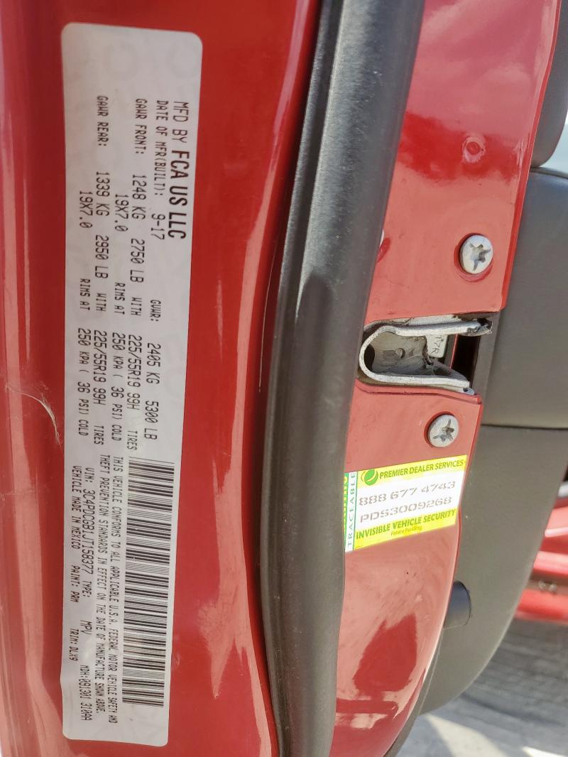 2018 DODGE JOURNEY CR #3291477926