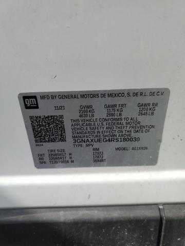 2024 CHEVROLET EQUINOX LT - 3GNAXUEG4RS180030