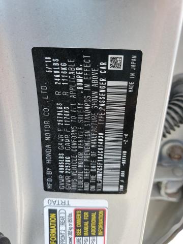 2018 HONDA CLARITY JHMZC5F18JC014030