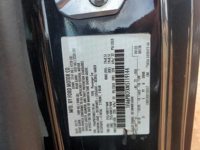 2021 FORD MUSTANG GT 1FA6P8CFXM5119144