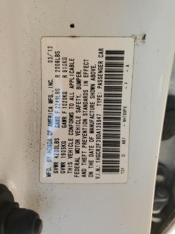2013 HONDA ACCORD LX - 1HGCR2F39DA135947