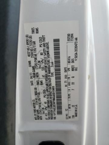 2011 FORD ECONOLINE - 1FTNE2EW1BDA91985