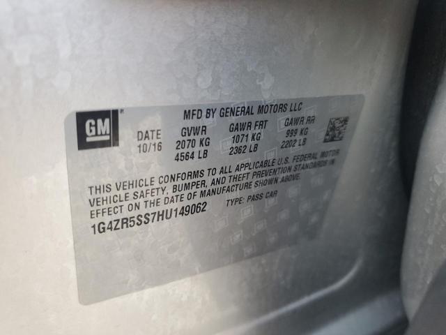 2017 BUICK LACROSSE P 1G4ZR5SS7HU149062