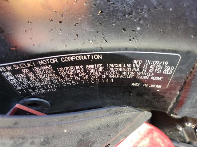 2020 SUZUKI HAYABUSA #3309449963