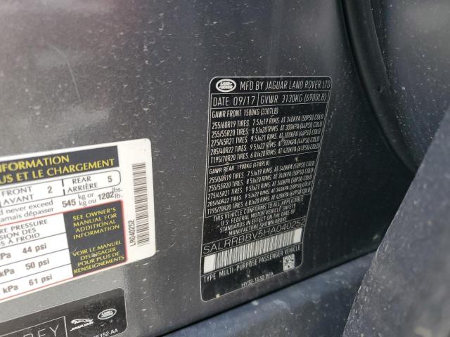 2017 LAND ROVER DISCOVERY SALRRBBV5HA040252