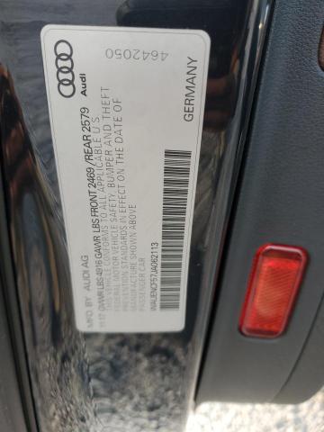 2018 AUDI A5 PREMIUM WAUENCF57JA062113