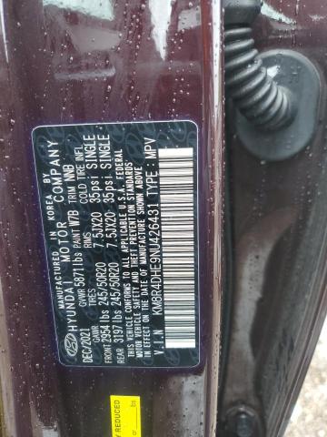 2022 HYUNDAI PALISADE S KM8R4DHE9NU426431