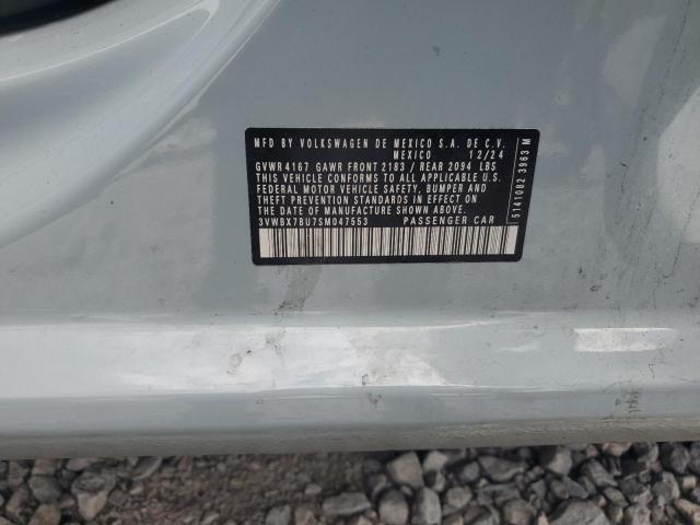 2025 VOLKSWAGEN JETTA SPORT 3VWBX7BU7SM047553