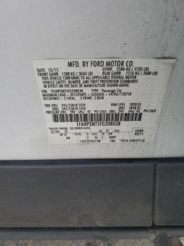 2015 FORD TAURUS POL 1FAHP2MT5FG208038