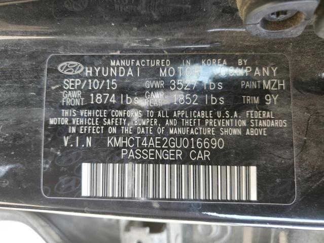 2016 HYUNDAI ACCENT SE KMHCT4AE2GU016690