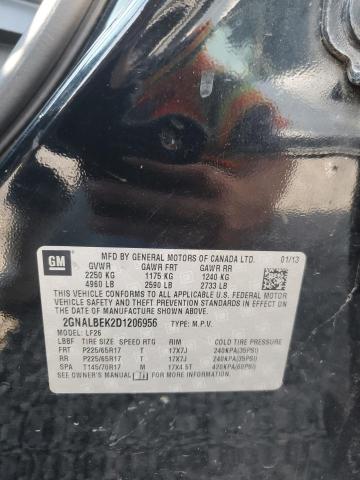 2013 CHEVROLET EQUINOX LS - 2GNALBEK2D1206956