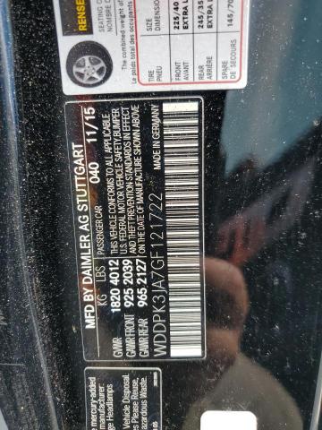 2016 MERCEDES-BENZ SLK 300 WDDPK3JA7GF121722