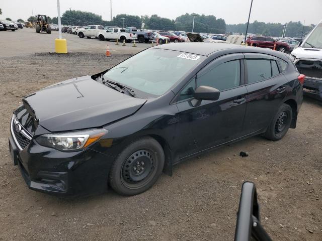 SUBARU IMPREZA 2018 black  gas 4S3GTAA67J3715064 photo #1