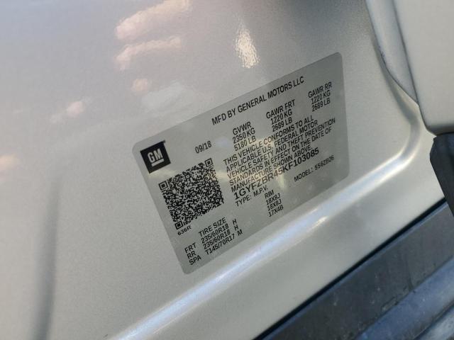 2019 CADILLAC XT4 LUXURY 1GYFZBR45KF103085
