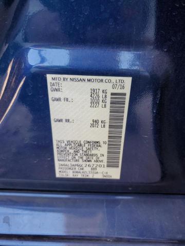 2016 NISSAN ALTIMA 2.5 - 1N4AL3AP6GC267201