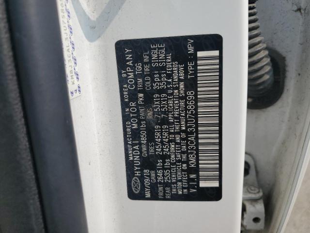 2018 HYUNDAI TUCSON SPO KM8J3CAL3JU758698