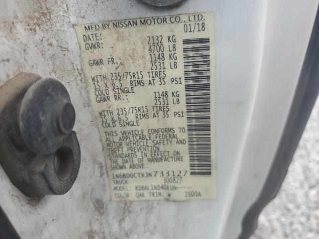 2018 NISSAN FRONTIER S 1N6BD0CTXJN733127