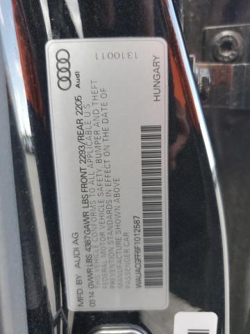 2015 AUDI A3 PREMIUM WAUACGFF6F1012587