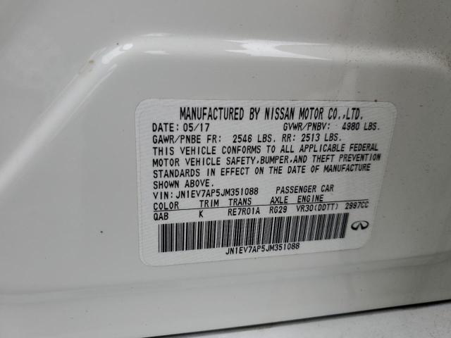 2018 INFINITI Q50 LUXE JN1EV7AP5JM351088
