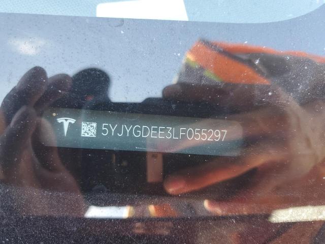 2020 TESLA MODEL Y 5YJYGDEE3LF055297