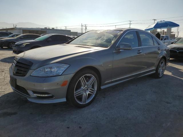 MERCEDES-BENZ S 550 2012 gray sedan 4d gas WDDNG7DBXCA446666 photo #1