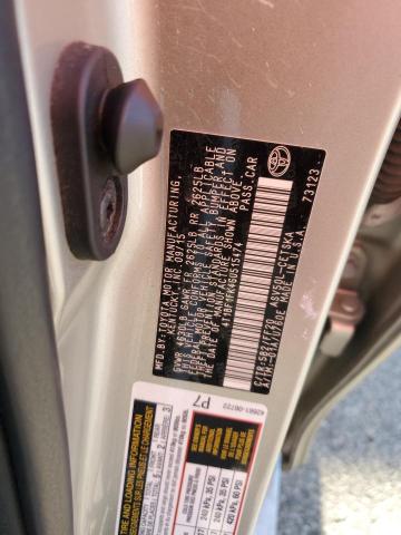 2016 TOYOTA CAMRY LE 4T1BF1FK4GU515474