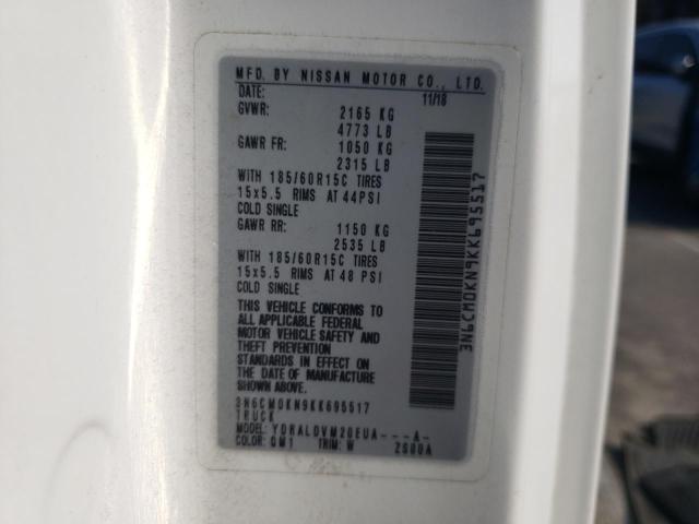 2019 NISSAN NV200 2.5S #3311886186