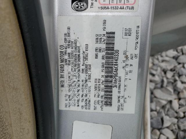 2012 FORD FUSION S - 3FAHP0GA6CR440330