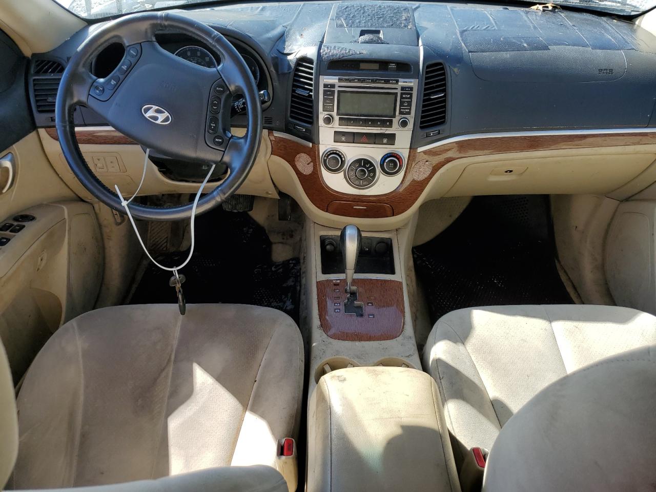 Lot #3224651894 2009 HYUNDAI SANTA FE S