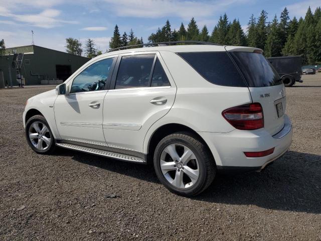 MERCEDES-BENZ ML 350 BLU 2011 white 4dr spor gas 4JGBB2FB4BA624593 photo #3