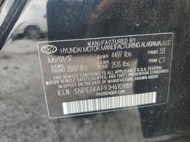 2018 HYUNDAI SONATA SPORT 5NPE34AF9JH610989