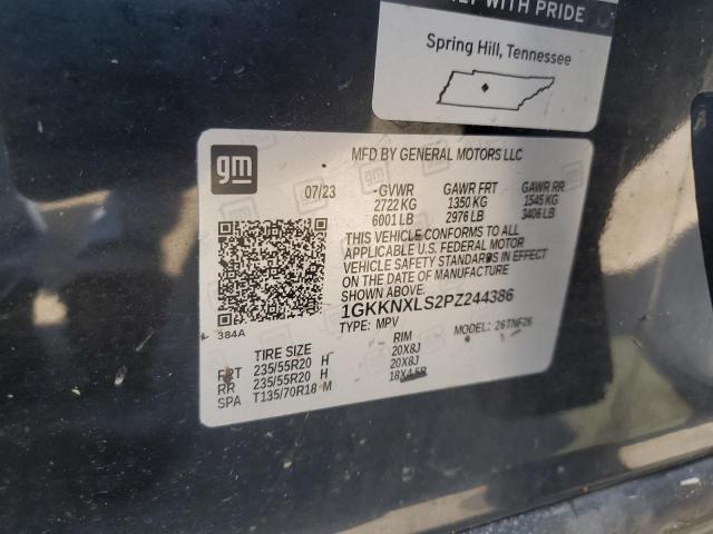 2023 GMC ACADIA DEN 1GKKNXLS2PZ244386