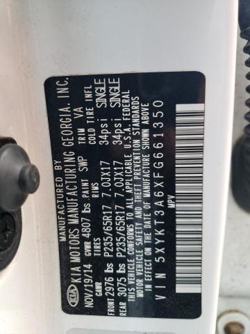 2015 KIA SORENTO LX 5XYKT3A6XFG661350