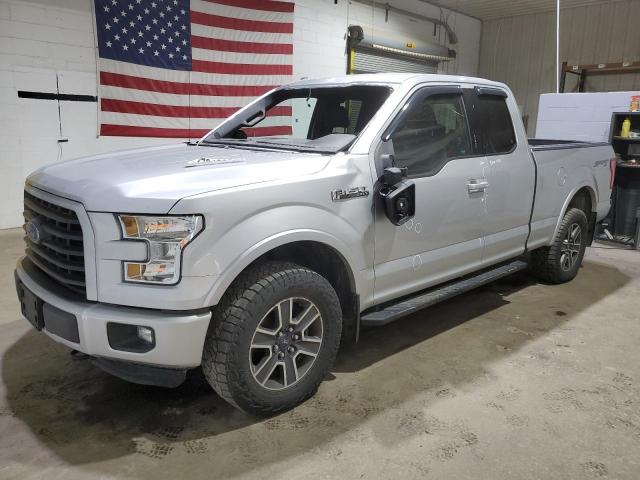 FORD F150 SUPER 2015 silver 4dr ext gas 1FTFX1EF6FFC43665 photo #1