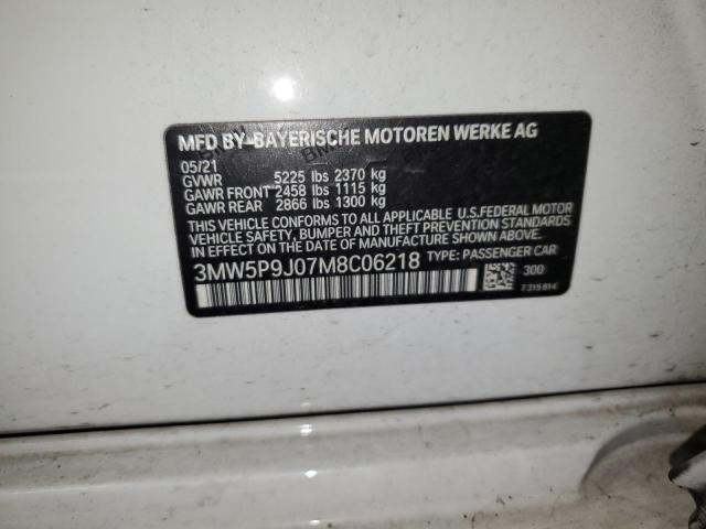 2021 BMW 330XE 3MW5P9J07M8C06218