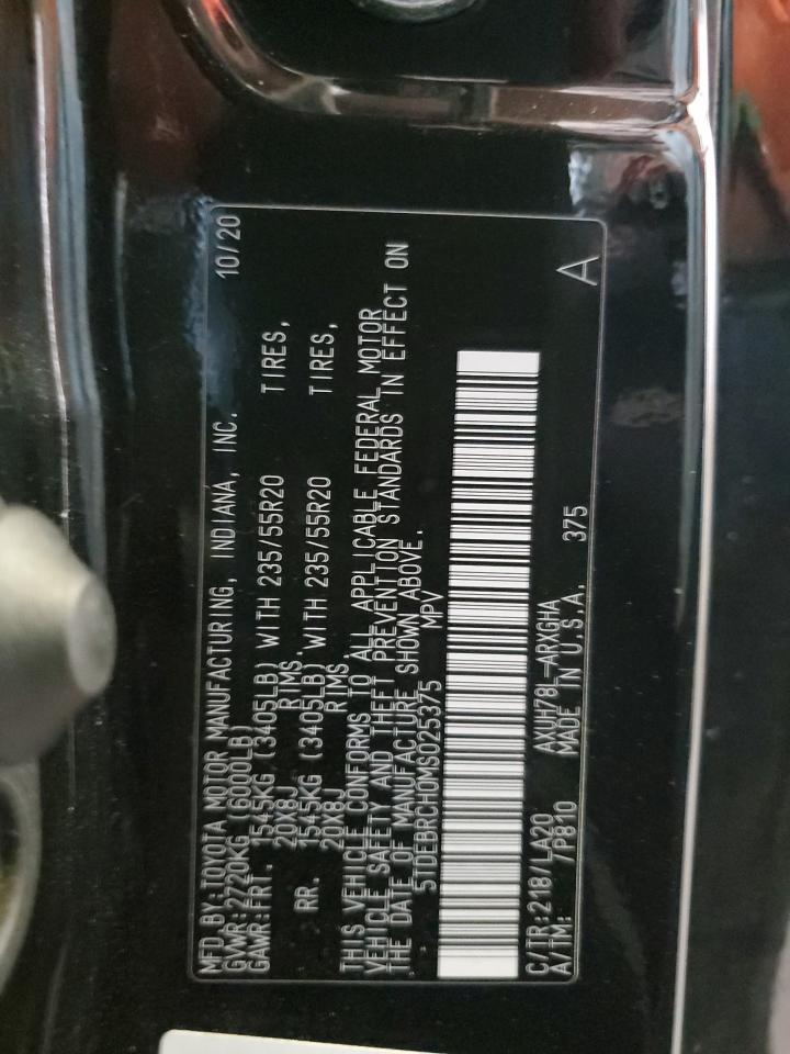 TOYOTA HIGHLANDER HYBRID PLATINUM