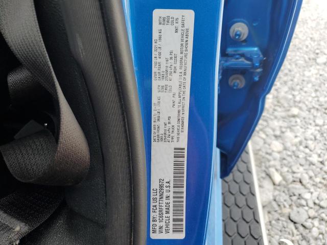 2022 RAM 1500 BIG H 1C6SRFFT7NN299572