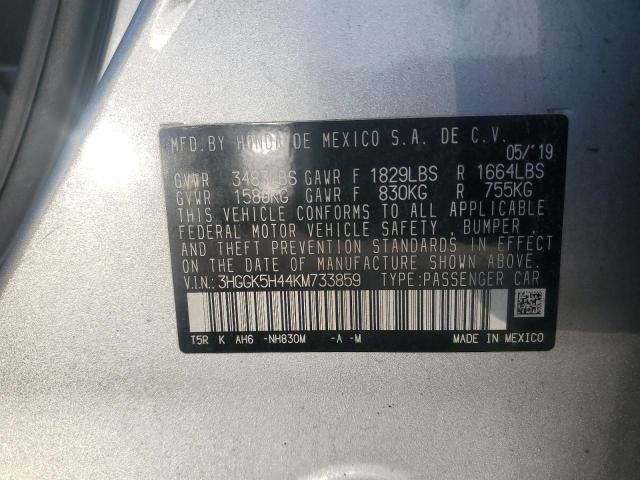 2019 HONDA FIT - 3HGGK5H44KM733859