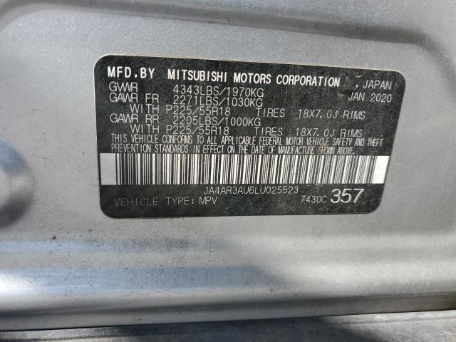 2020 MITSUBISHI OUTLANDER SPORT ES JA4AR3AU6LU025523