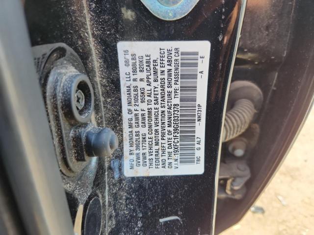 2016 HONDA CIVIC EX 19XFC1F39GE037378